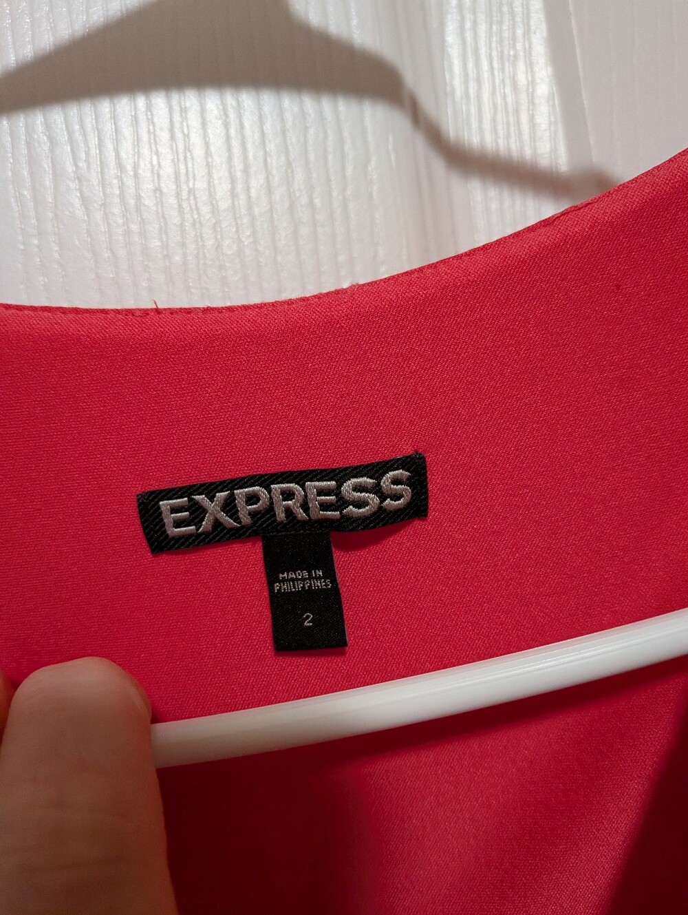 Express Pink Ruffle Romper 2 - Picture 2 of 12